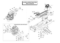v230d-lawn-tractor-2013 v-series-lawn-tractors part diagram
