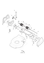 liner-16 atco-petrol-roller-lawnmowers part diagram