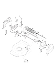 liner-16s atco-petrol-roller-lawnmowers part diagram