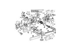 bosch-ake-350-b bosch-electric-chainsaws part diagram