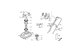 bosch-alm-34-rotary bosch-electric-rotary-mowers part diagram