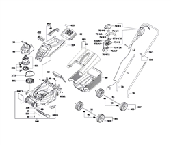bosch-rotak-32 bosch-electric-rotary-mowers part diagram