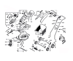 bosch-rotak-34li bosch-electric-rotary-mowers part diagram