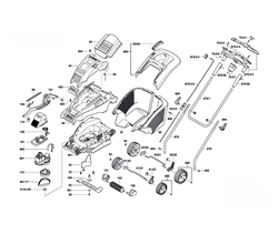 bosch-rotak-40-gc bosch-electric-rotary-mowers part diagram