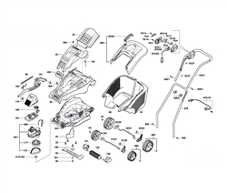 bosch-rotak-40-rotary bosch-electric-rotary-mowers part diagram