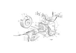 el63-ride-on-mower castel-twincut part diagram