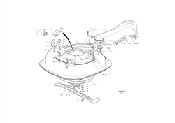 el63-ride-on-mower castel-twincut part diagram
