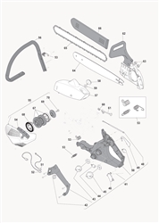 p352-chainsaw petrol-chainsaw part diagram