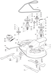 pdc140 castel-twincut part diagram