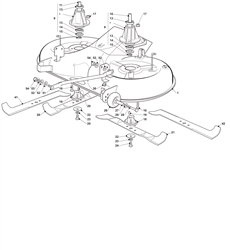 pt170hd castel-twincut part diagram