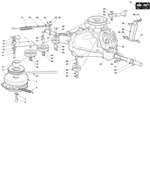 pt190hd castel-twincut part diagram