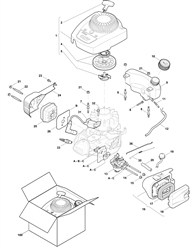 rs100 engines part diagram