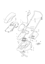 spl410 castel-twincut-5 part diagram