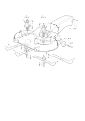 tcs155-102h castel-twincut part diagram