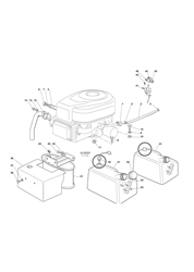 tcs155-102h castel-twincut part diagram