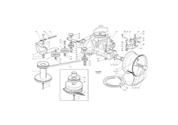 tcx102hydro castel-twincut part diagram
