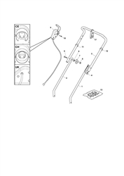 td390 castel-twincut-5 part diagram