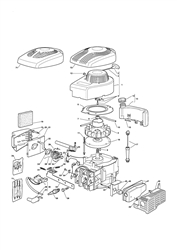 tellus-360g cultivators part diagram