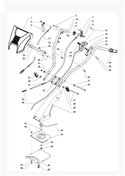 tellus-50g cultivators part diagram