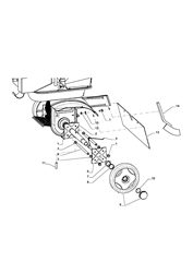 tellus-50g cultivators part diagram