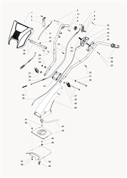 tellus-50rb cultivators part diagram