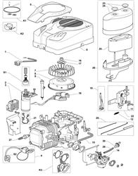 tre0801 engines part diagram