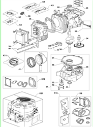 tre0801 engines part diagram