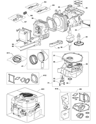 tre0801 engines part diagram