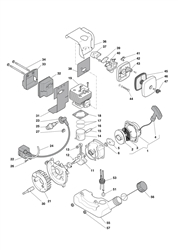 xbl260h castel-twincut-7 part diagram