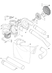 xbl260h castel-twincut-7 part diagram