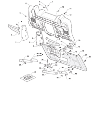 xdc135hd castel-twincut part diagram