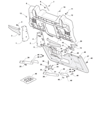 xdc140 castel-twincut part diagram
