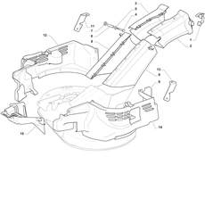 xdc140 castel-twincut part diagram