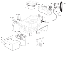 xdc140hd castel-twincut part diagram