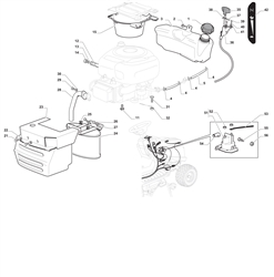 xdc140hd castel-twincut part diagram
