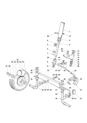 xe70 castel-twincut part diagram