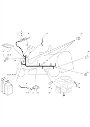 xf130 castel-twincut part diagram