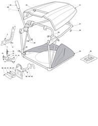 xg135hd castel-twincut part diagram