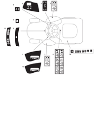 xg135hd castel-twincut part diagram