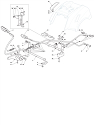 xg135hd castel-twincut part diagram