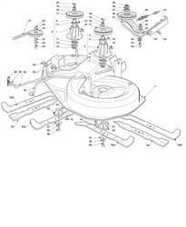 xg140hd castel-twincut part diagram