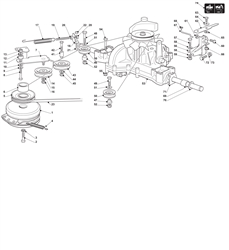 xg140hd castel-twincut part diagram