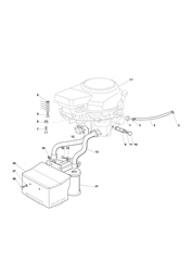 xg145hd castel-twincut part diagram