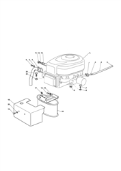 xg160hd castel-twincut part diagram