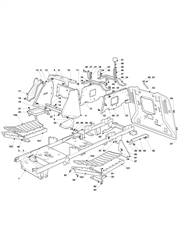 xg160hd castel-twincut part diagram