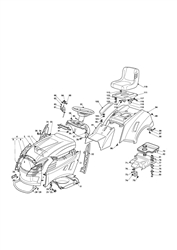 xg160hd castel-twincut part diagram