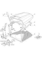 xg160hd castel-twincut part diagram