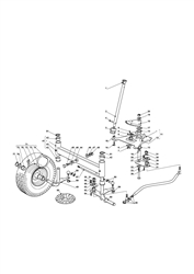 xg160hd castel-twincut part diagram