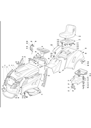 xg160hd castel-twincut part diagram