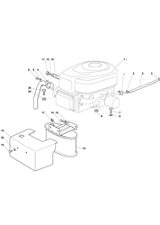 xg160hd castel-twincut part diagram